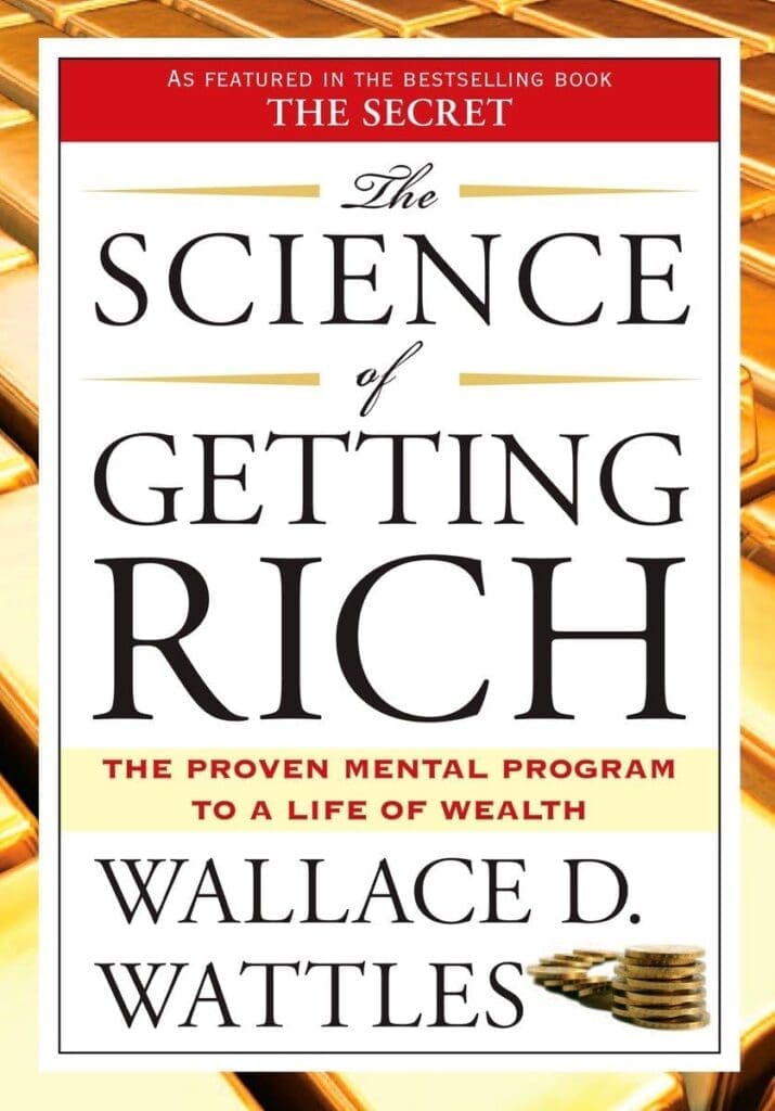 Science of Getting Rich Cover; one of the 5 life changing books. By Wallace D Wattes