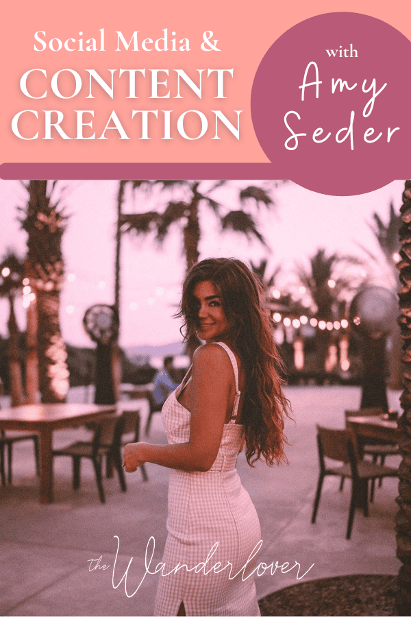 Social Media + Content Creation Expert Tips with Away Lands Founder Amy Seder