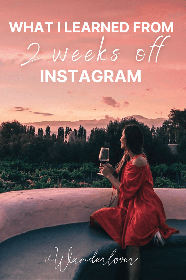 What I Learned from 2 Weeks Off Instagram