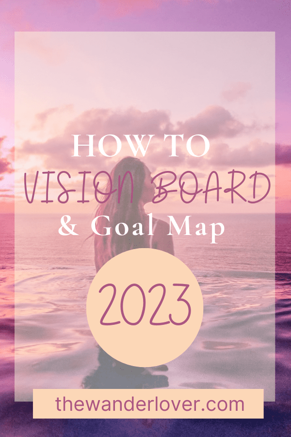 Vision Board and Goal Map 2023!