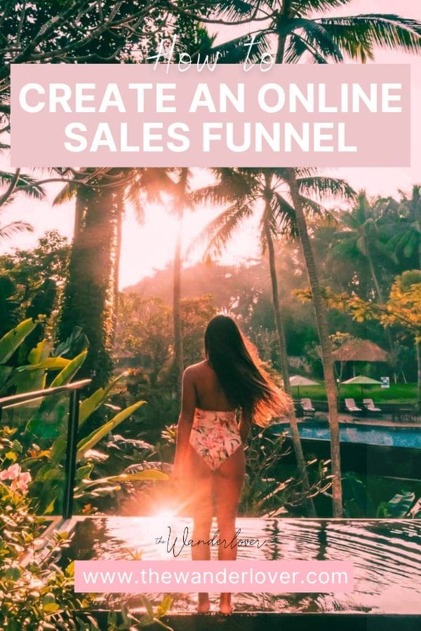 Online Sales Funnel Pinterest Pin