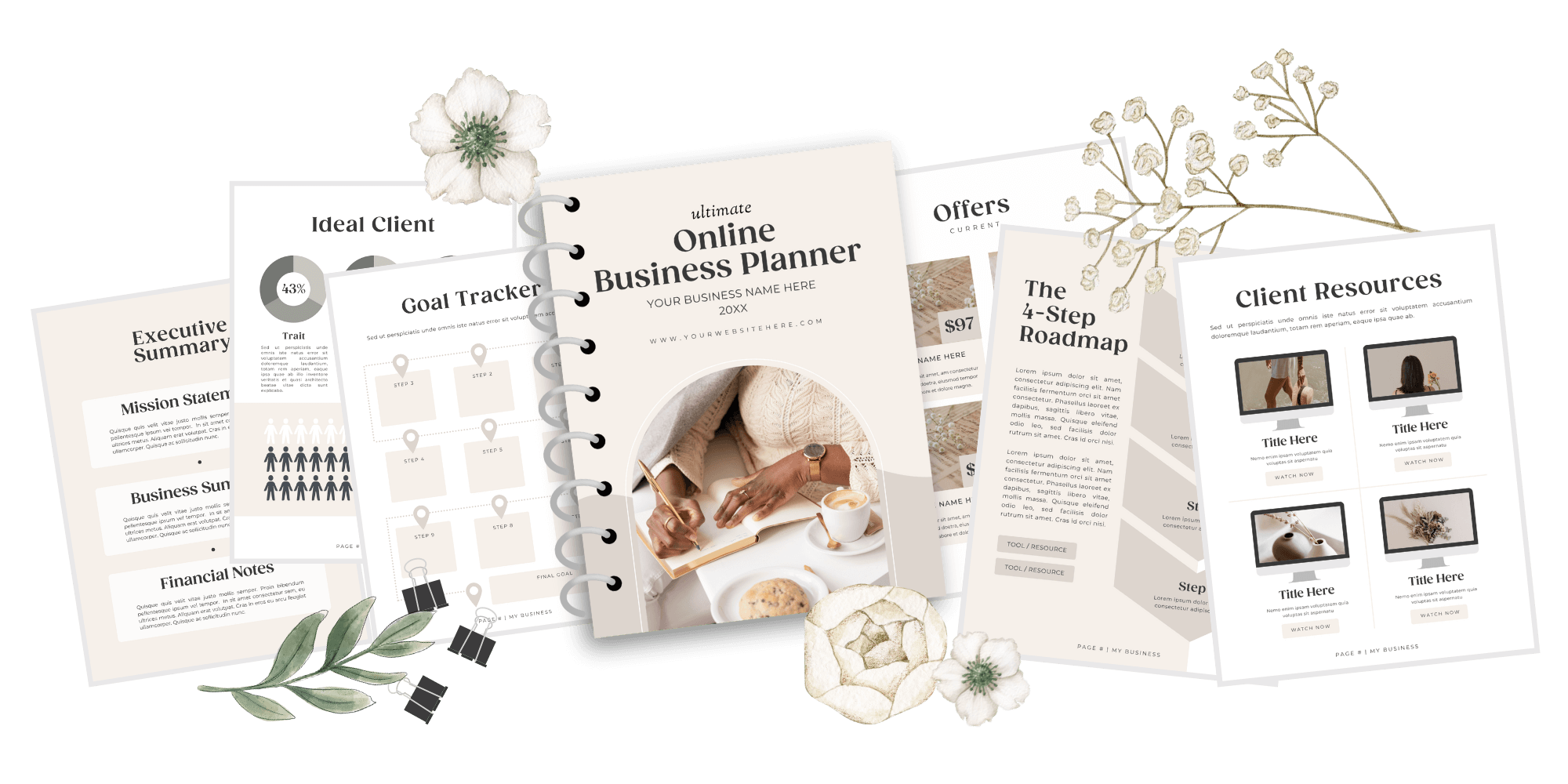 Online Business Planner - Horizontal