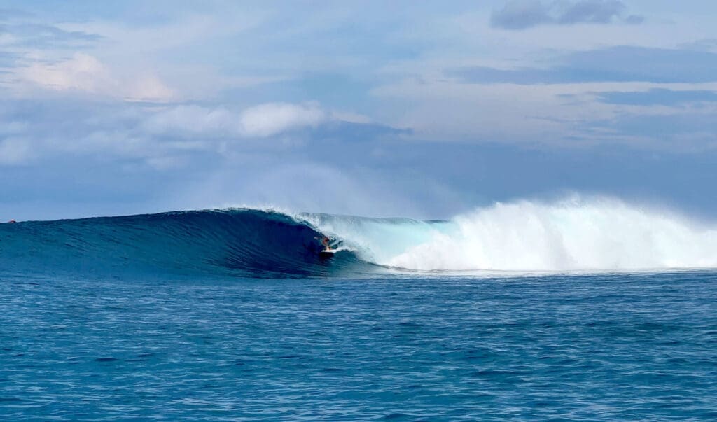 Barrels at HTs Mentawai