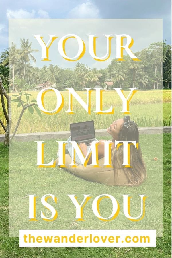 Your Only Limit Is You Pinterest Pin