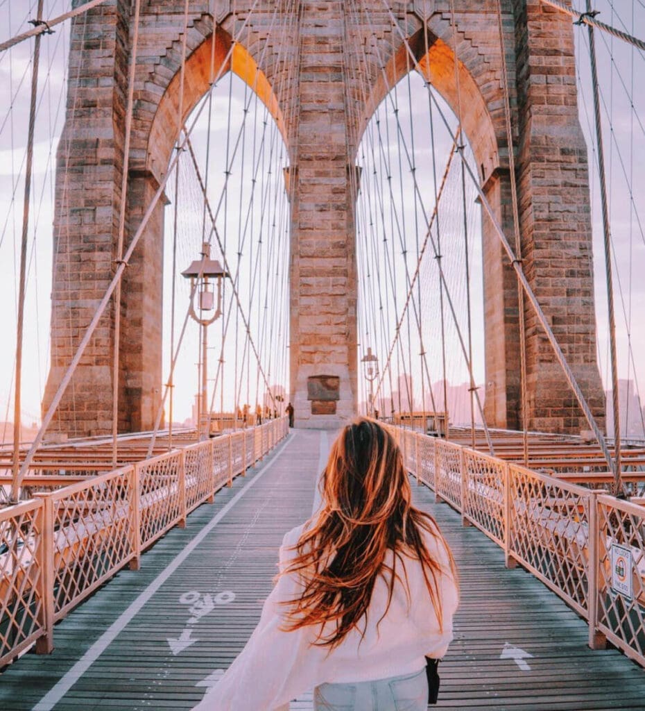 Sunrise at the Brooklyn Bridge