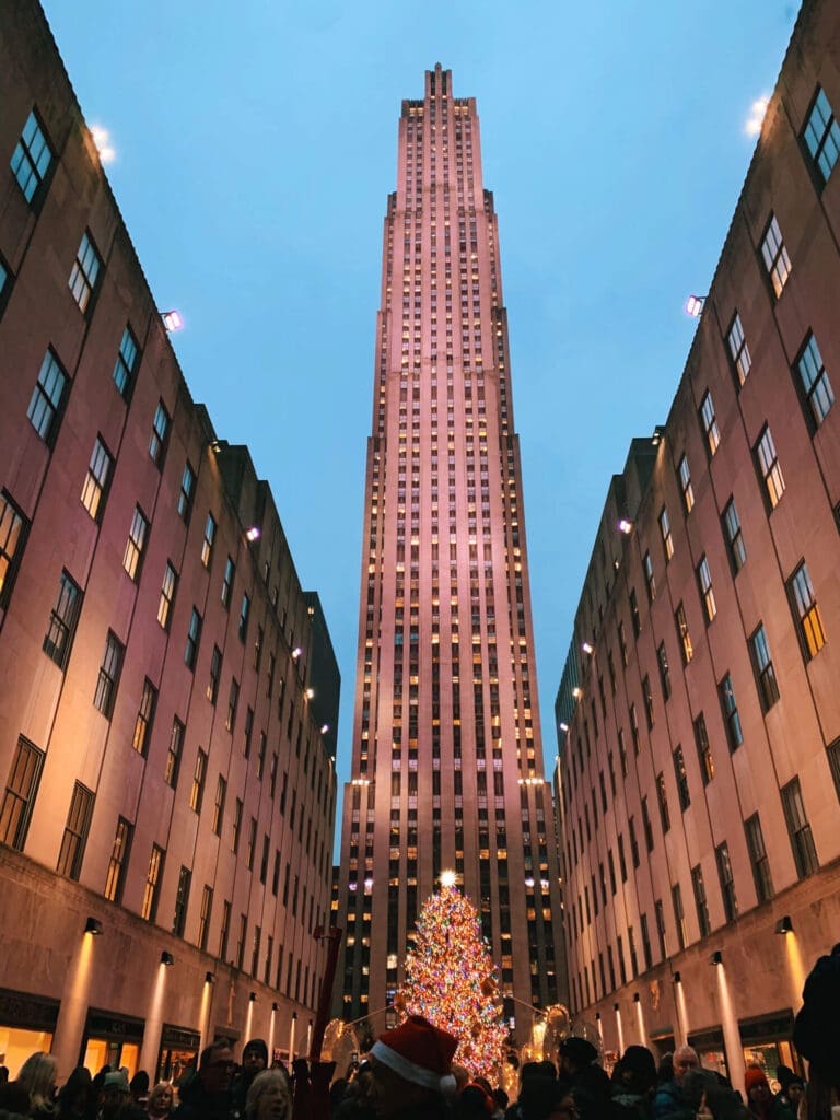 Rockefeller Building at Christmas