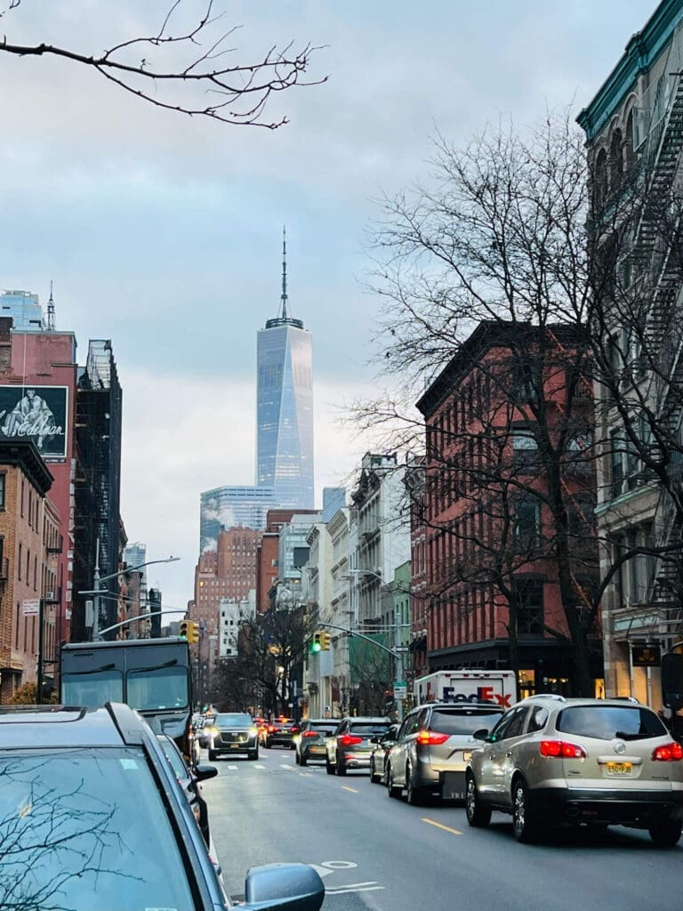 Freedom Tower view from SoHo