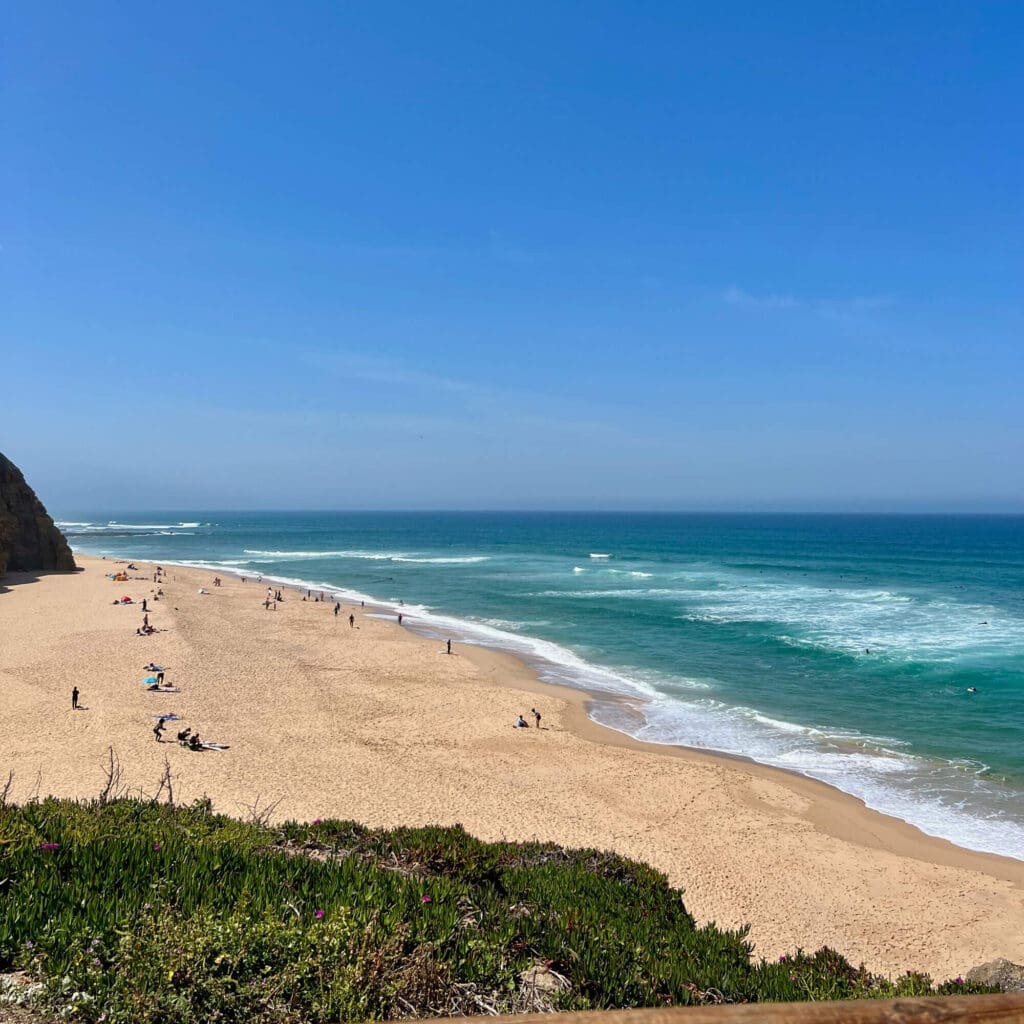 Praia do Sao Juliao during the day