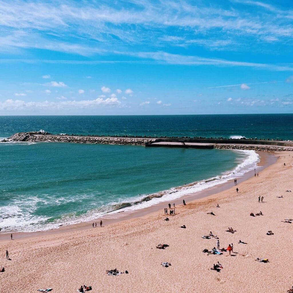 Praia dos Pescadores during the day